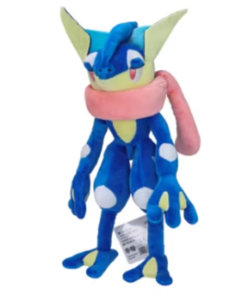 Pokemon grote knuffel Greninja blauw (30cm), Kinderen en Baby's, Speelgoed | Knuffels en Pluche, Ophalen of Verzenden, Nieuw
