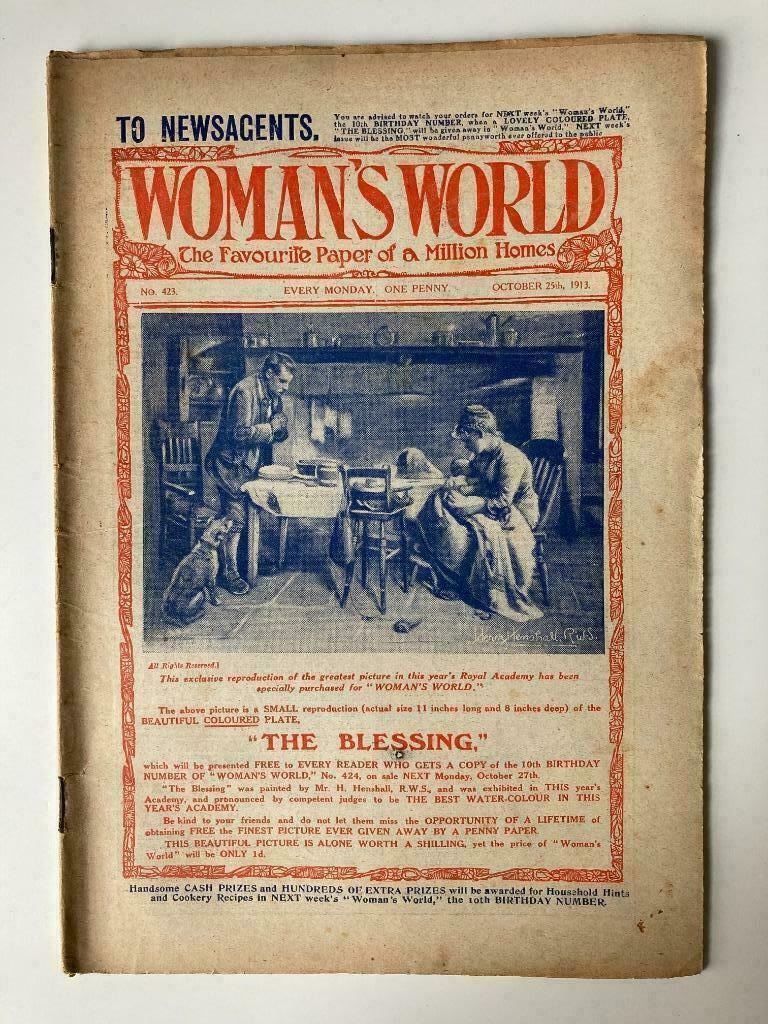Woman's World - Engels weekblad – 1913, Antiek en Kunst, Ophalen of Verzenden