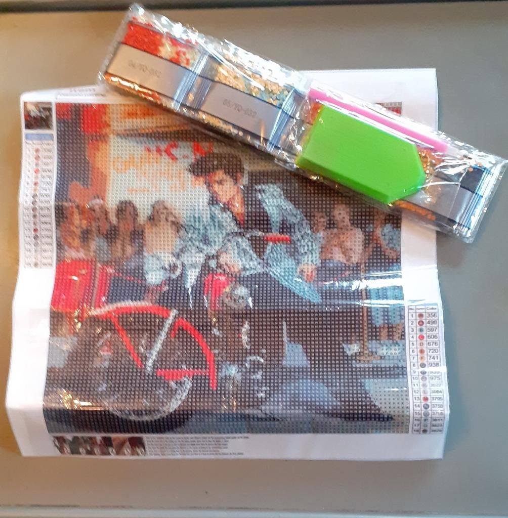 Kit puzzle peinture diamant elvis presley neuf, Hobby en Vrije tijd, Ophalen of Verzenden, Nieuw