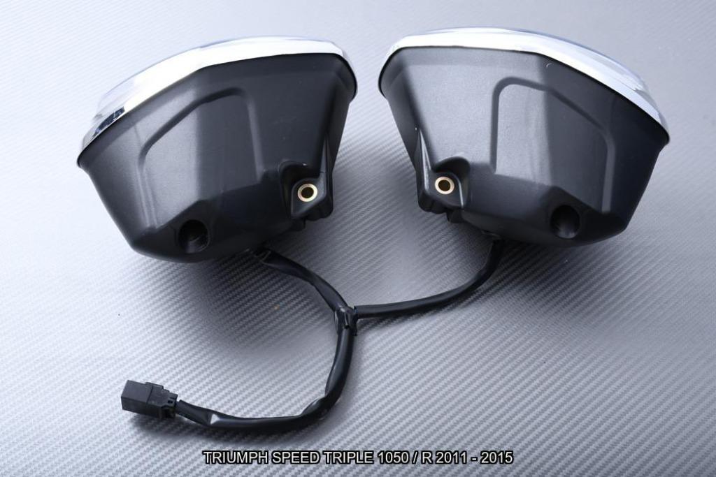 Phare / Optique AVDB TRIUMPH SPEED TRIPLE 1050 / R 2011 2015, Enlèvement ou Envoi, Neuf
