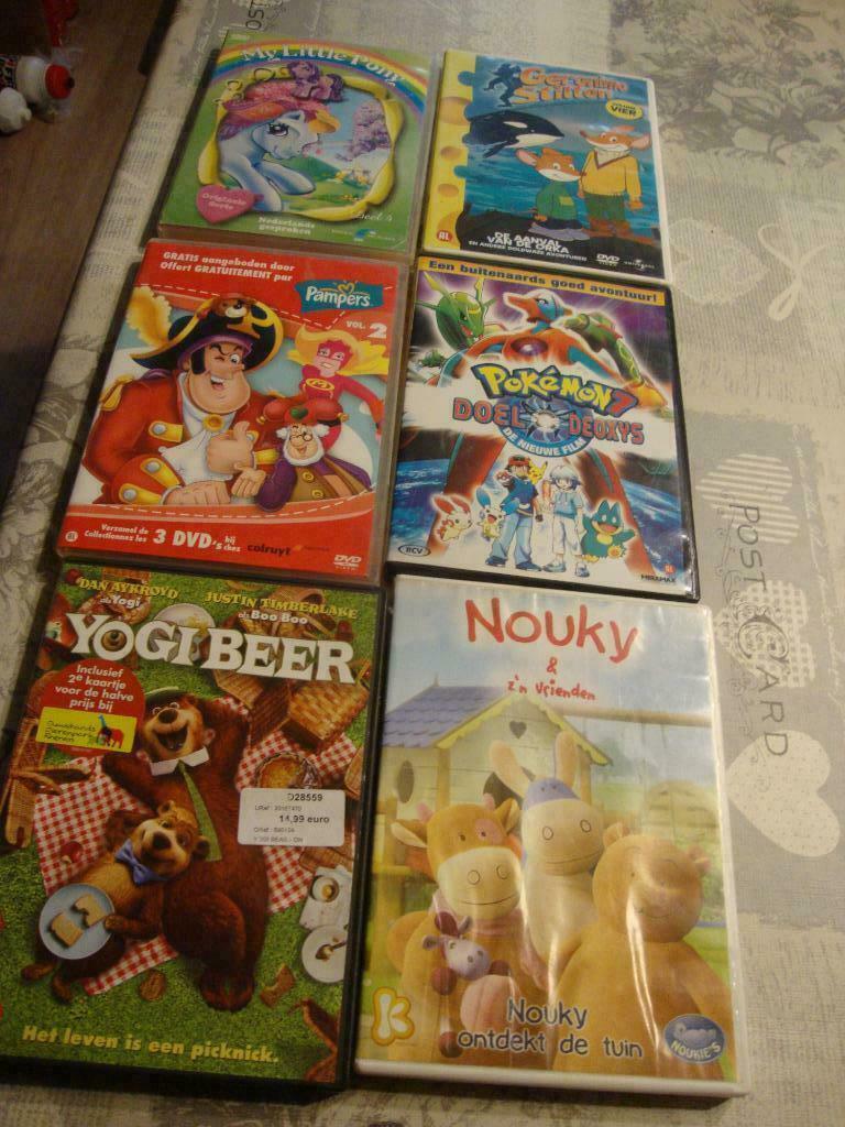 9  DVD’s voor kinderen in zeer goede staat. Per stuk vanaf, Cd's en Dvd's, Alle leeftijden, Ophalen of Verzenden, Avontuur, Film
