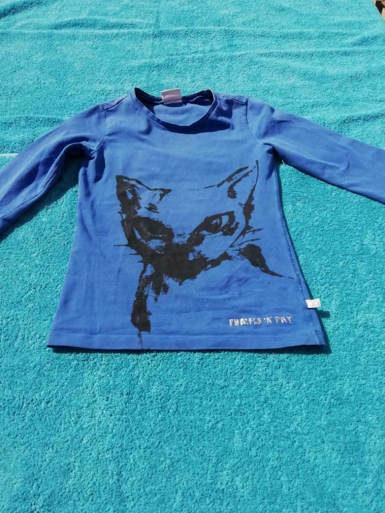 T shirt met lange mouwen Tumble and dry maat 128, Ophalen of Verzenden, Gebruikt, Tumble 'n Dry, Meisje