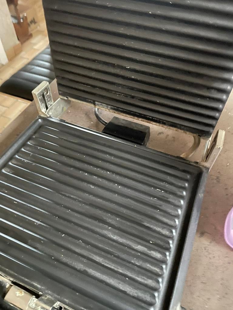Grill croque panini brochettes worsten, Enlèvement, Plaques amovibles, Utilisé