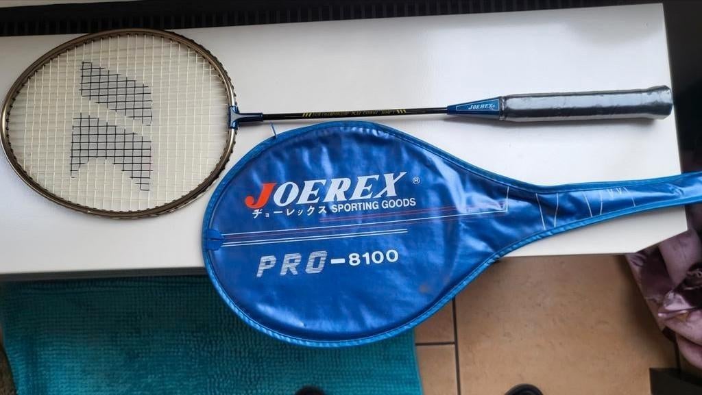 Badmintonraket vintage, Ophalen