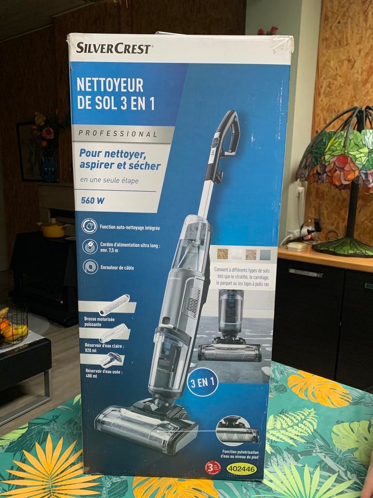 Nettoyeur de sol 3 en 1, Electroménager, Enlèvement, Comme neuf