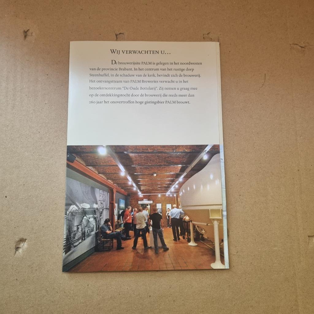 Brochure Palm Breweries (modèle 1), Enlèvement ou Envoi, Utilisé, Autres types, Palm
