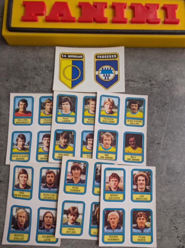 PANINI FOOTBALL 79 TONGEREN/ROTSELAAR 7X AUTOCOLLANTS 1979, Envoi