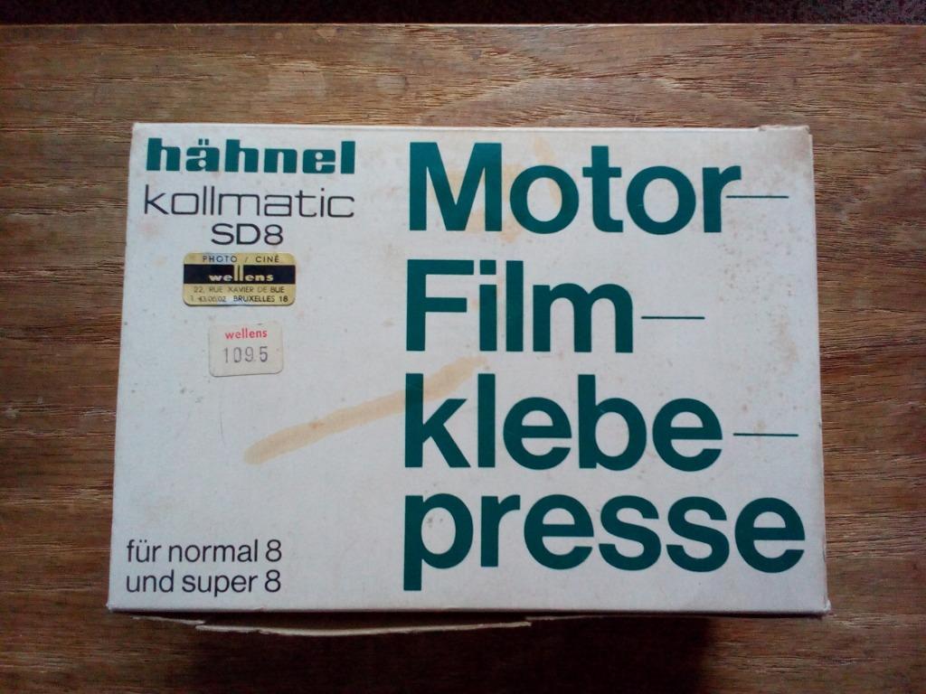 Hähnel Kollmatic SD8 - Colleuse pour films Super 8, Enlèvement ou Envoi, Utilisé