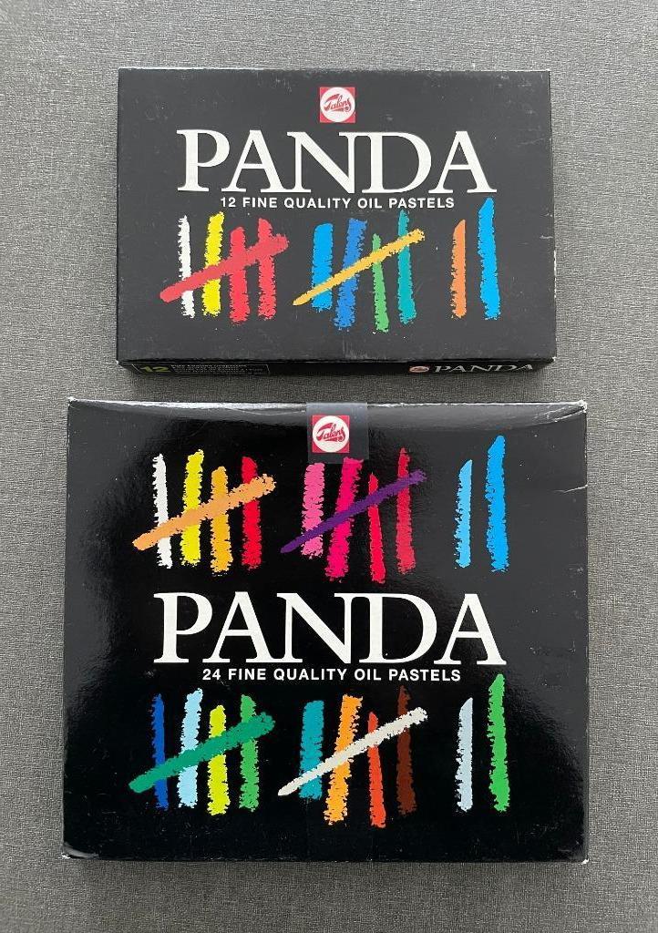 Pastel PANDA (Lot de 2 boites), Hobby & Loisirs créatifs, Dessin, Enlèvement, Comme neuf, Autres types