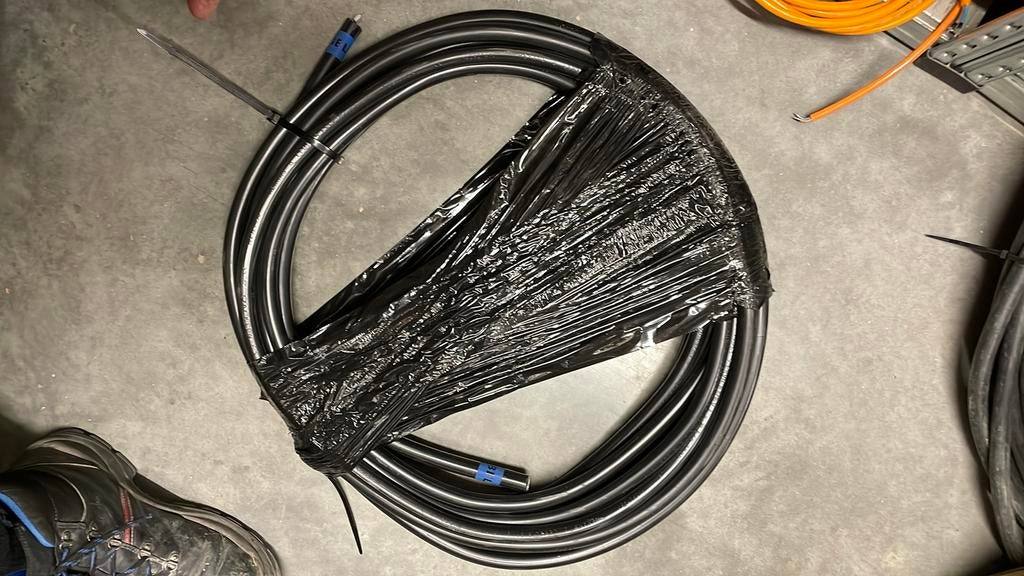 Exvb 4x10 aansluitkabel Fluvius 13m, Ophalen, Nieuw