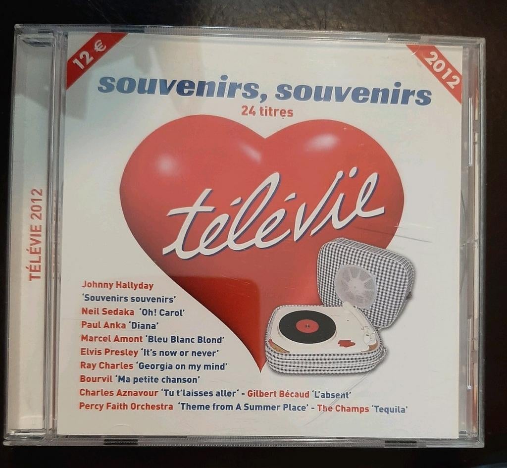 Cs - televie 2012 - souvenirs, souvenirs, CD & DVD, Enlèvement ou Envoi, Utilisé