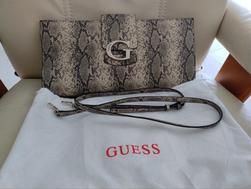Sac Guess, Handtassen en Accessoires, Tassen | Damestassen, Ophalen of Verzenden, Zo goed als nieuw, Beige