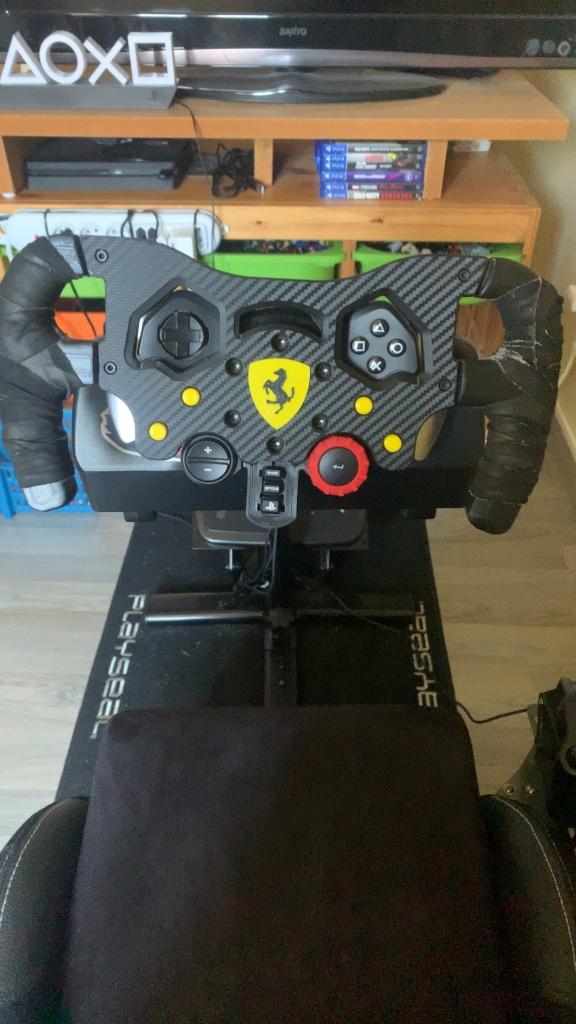 Ferrari-stuur voor Logitech G29 / G920 / G923 racestuur., Ophalen of Verzenden, Gebruikt, Stuur of Pedalen, PlayStation 3