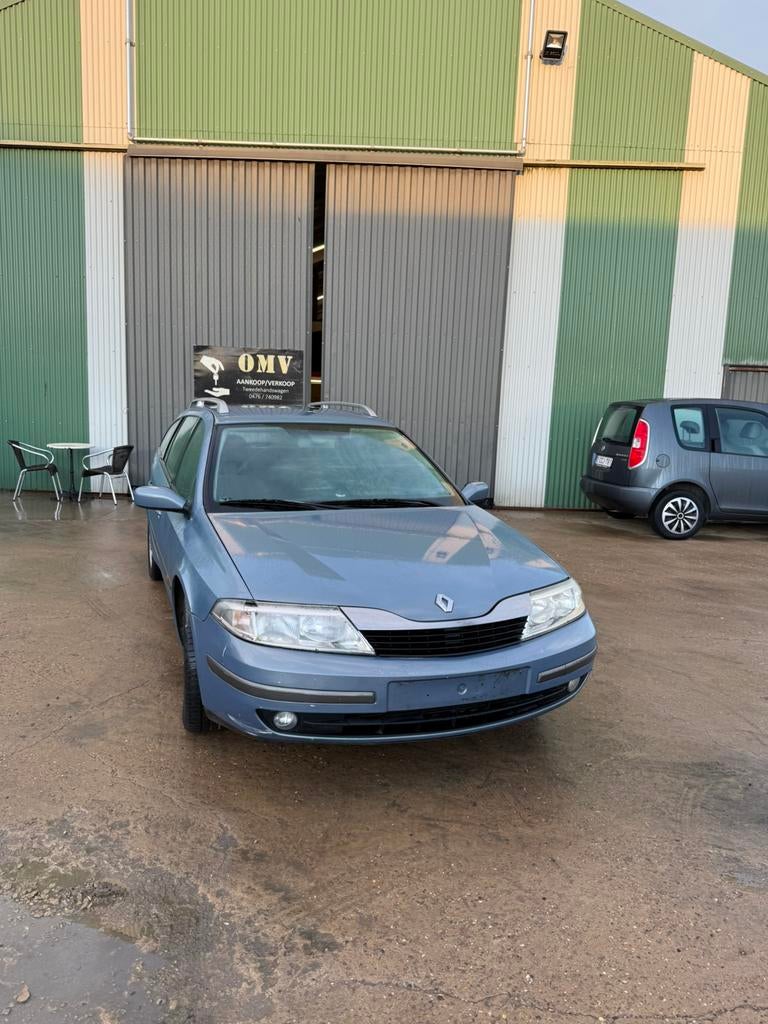 Renault Laguno diesel voor  opmaak of export, Auto's, Laguna, Stof, 4 cilinders, Blauw