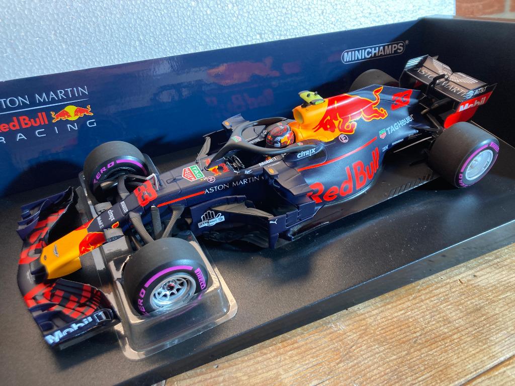 Max Verstappen 1:18 Mexico 2018 win Minichamps 110181933, Ophalen of Verzenden, Nieuw, Formule 1