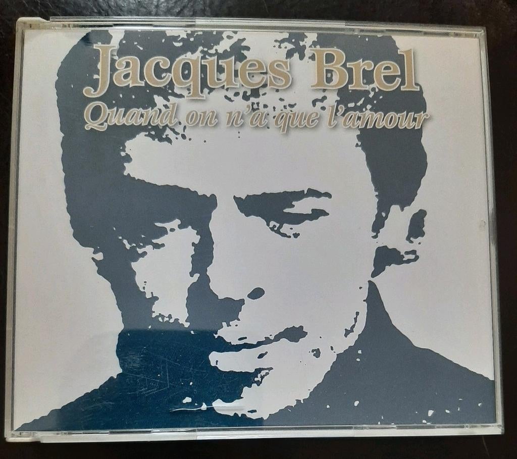 2cds - Jacques brel- quand on n'a que l'amour, Enlèvement ou Envoi, Utilisé