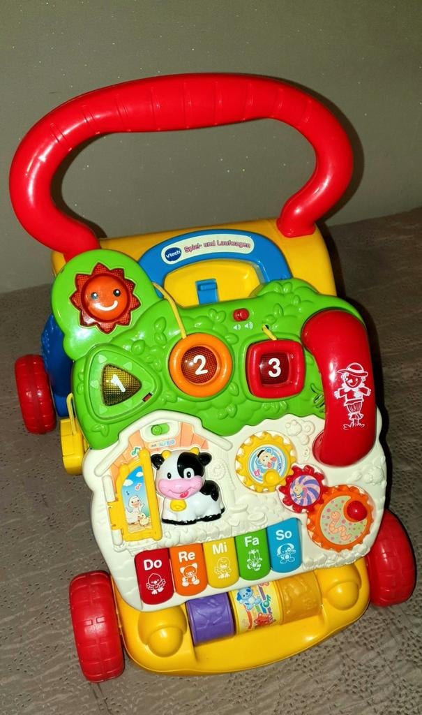 V-tech babywalker, Kinderen en Baby's, Ophalen, Zo goed als nieuw