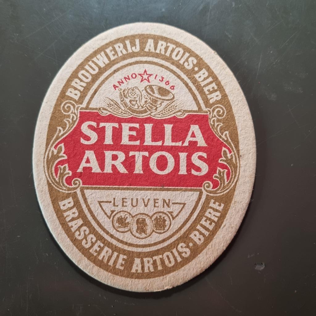Sous Bock Stella Artois (modèle 172), Collections, Enlèvement ou Envoi, Utilisé, Sous-bock, Stella Artois