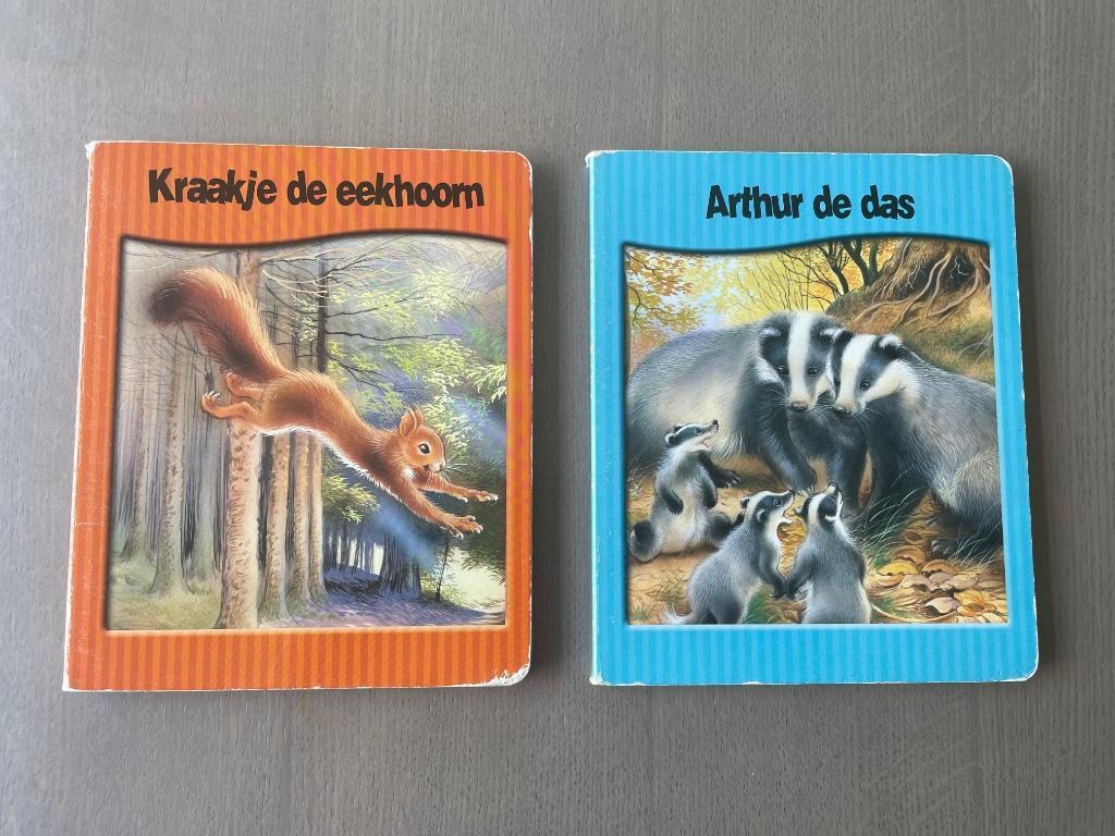 Kleuterboeken, Arthur de das & Kraakje de eekhoorn, Boeken, Kinderboeken | Kleuters, Ophalen of Verzenden
