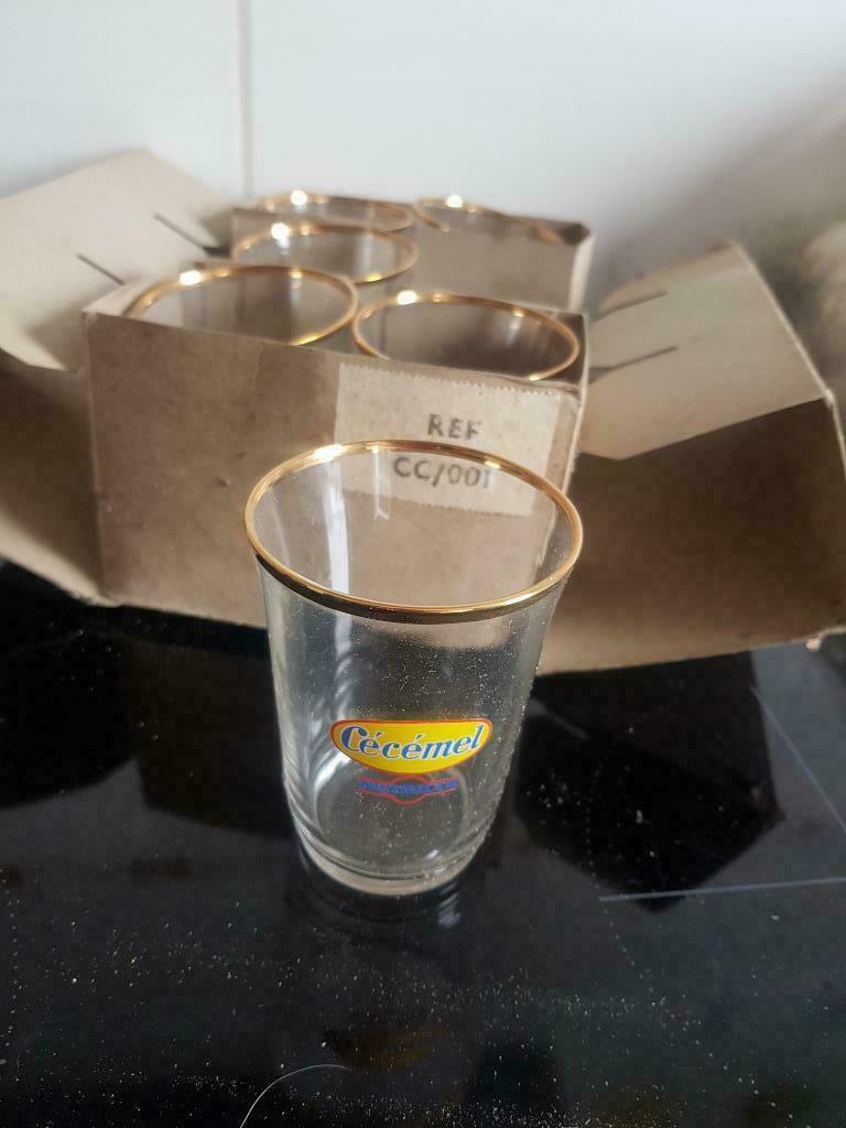 lot de 2x6 verres de cécémel collector neuf, Enlèvement ou Envoi, Neuf, Verres et Verres à shot