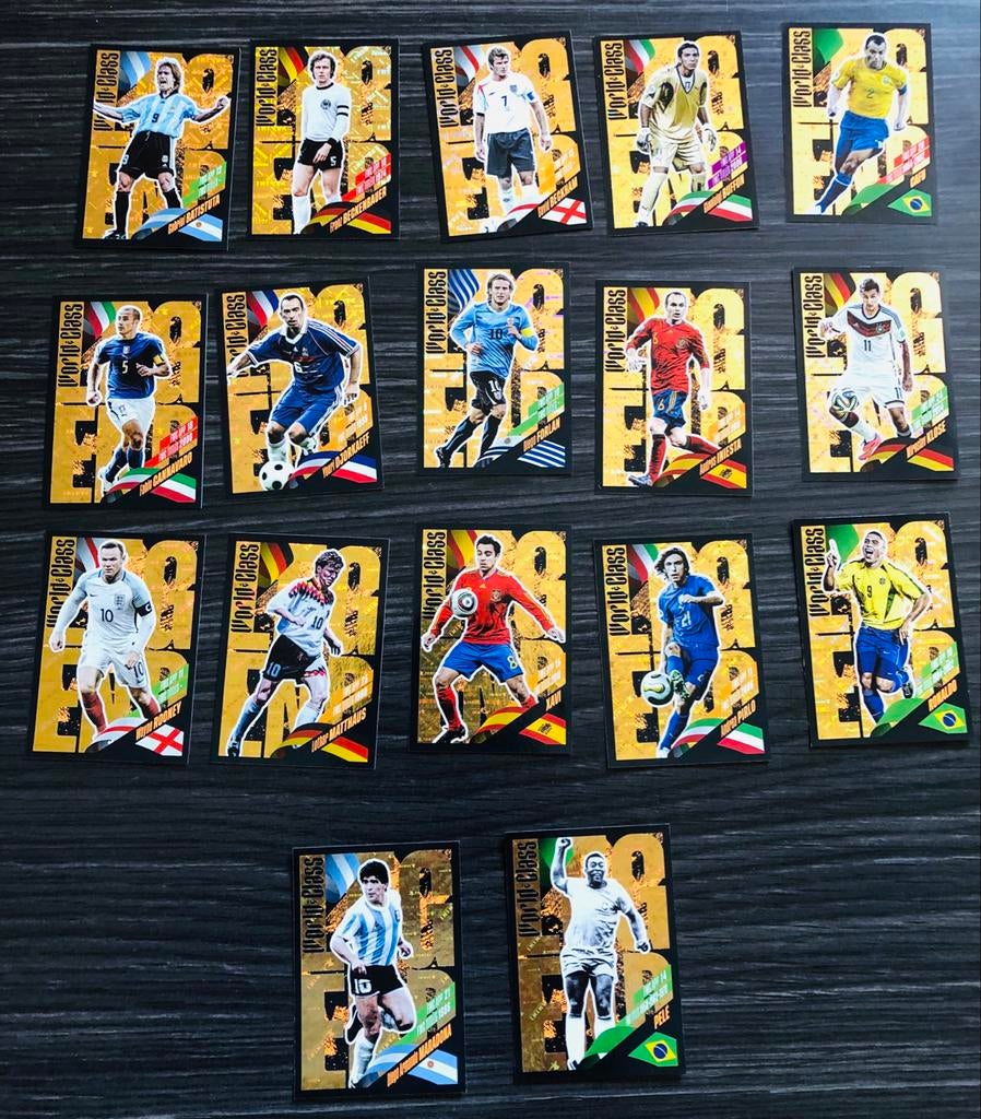 AUTOCOLLANTS PANINI 17 World Class 2024 The Game Changer, Envoi, Comme neuf