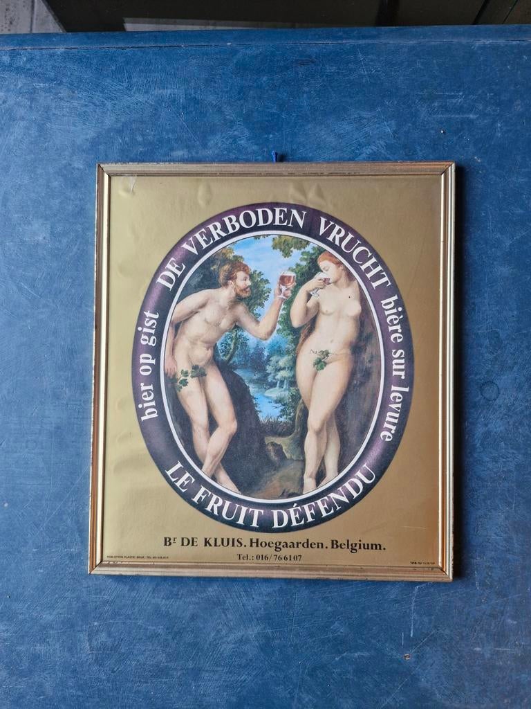 Oude Hoegaarden Verboden Vrucht reclame, Ophalen