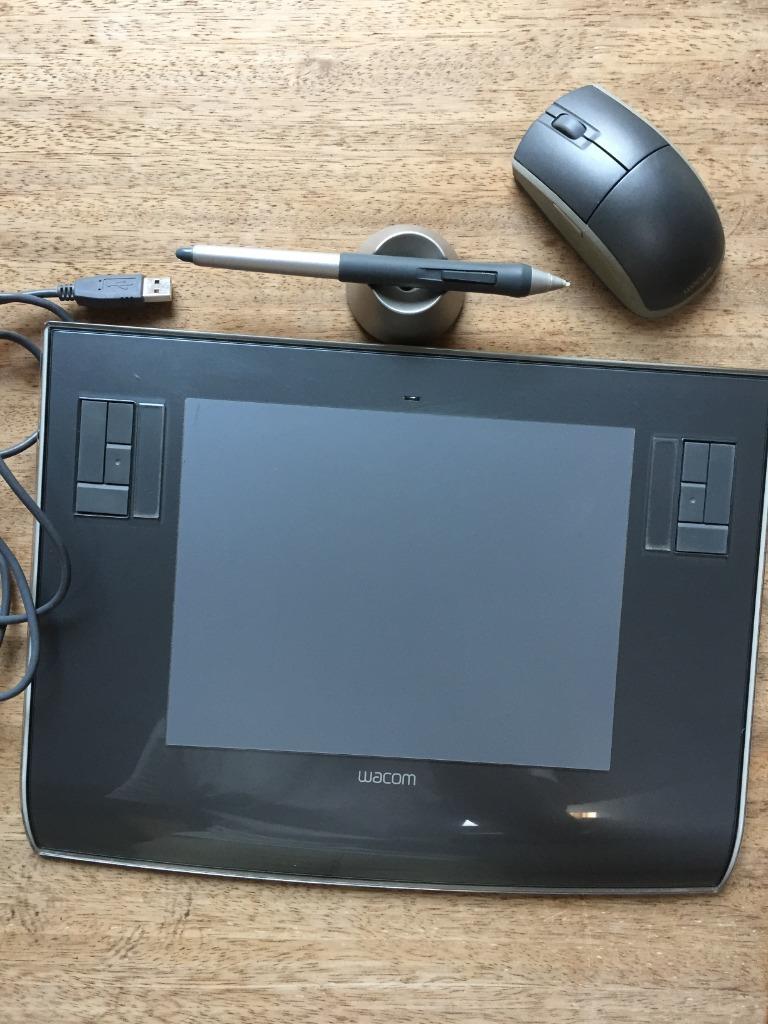 Wacom Intuos 3 PTZ-630, Ophalen, Zo goed als nieuw, Bedraad, Wacom