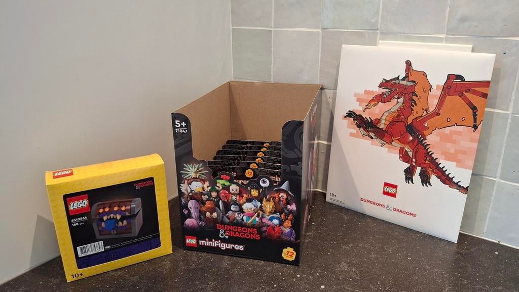 Lego ALLE EXTRA’s van Dungeons & Dragons - SEALED, Kinderen en Baby's, Speelgoed | Duplo en Lego, Nieuw, Lego, Complete set, Ophalen of Verzenden