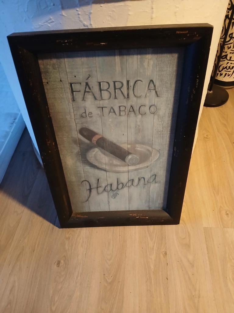 Grote kader tabaco habana, Ophalen