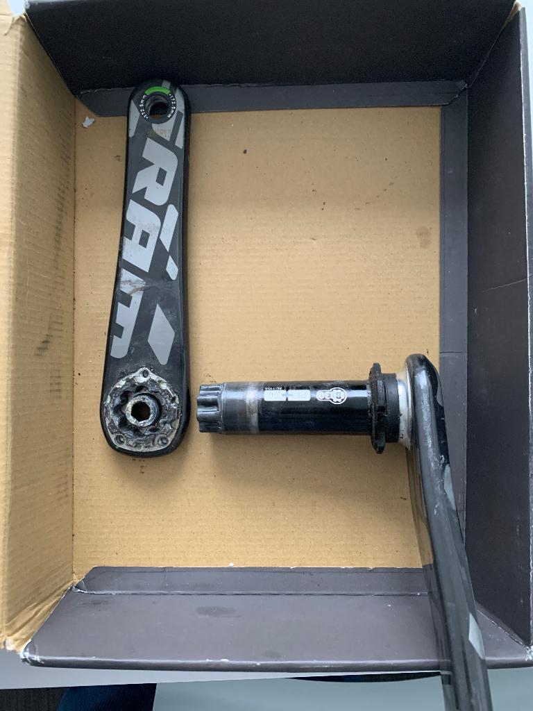SRAM Force 1 crank arms 172.5mm, Enlèvement, Utilisé, Pédalier ou Pédales, SRAM