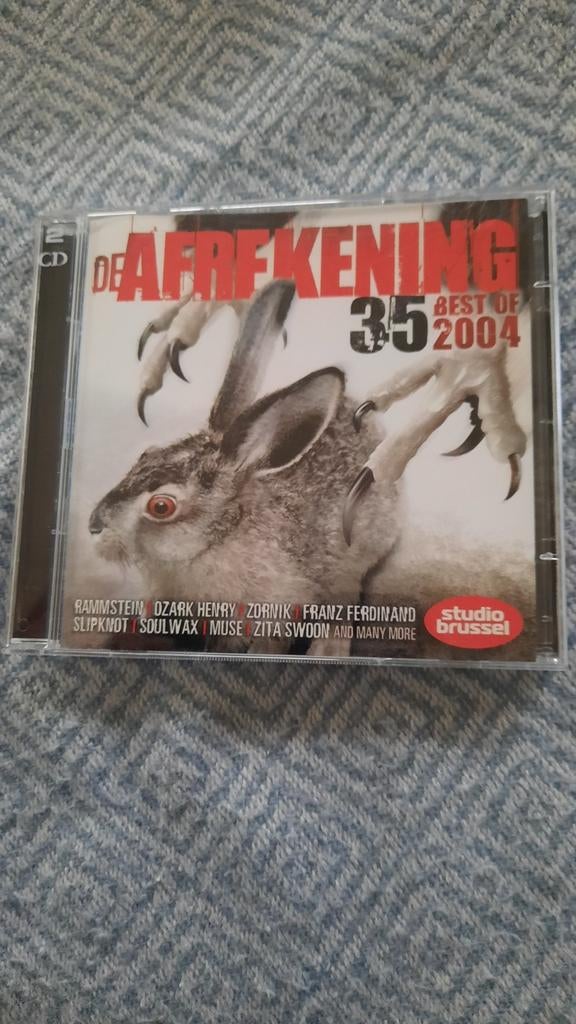 2cd DE AFREKENING 35 (best of 2004, studio Brussel), Enlèvement ou Envoi, Comme neuf