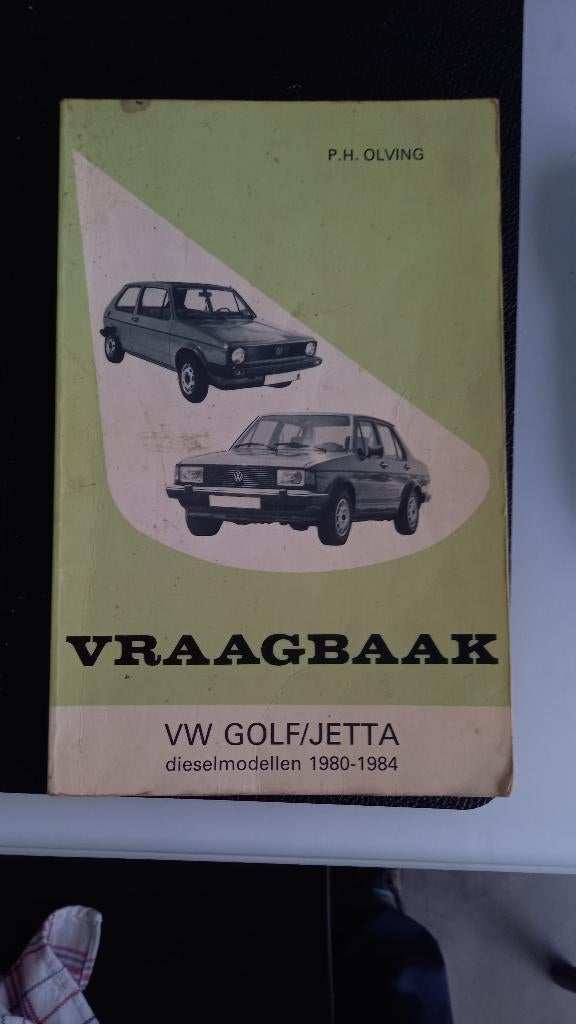 Vraagbaak VW Golf Jetta diesel 1980-1984, Ophalen of Verzenden