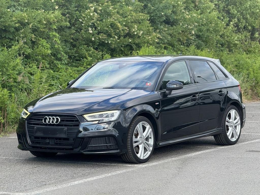 audi a3 2.0 diesel 2020 automaat, Auto's, 4 cilinders, Zwart, Bedrijf, 5 deurs