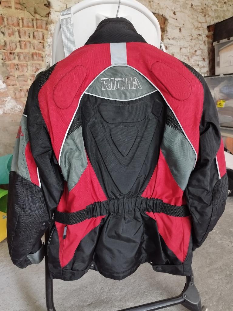 Motorvest Richa Reissa - Airdura - Bears Jacket - rood/zwart, Motoren, Jas | textiel, Heren, Ophalen of Verzenden, Richa
