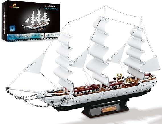 Piratenschip | Bouwstenen set | GRATIS LEVERING, Hobby & Loisirs créatifs, Modélisme | Bateaux & Navires, Neuf, Autres marques