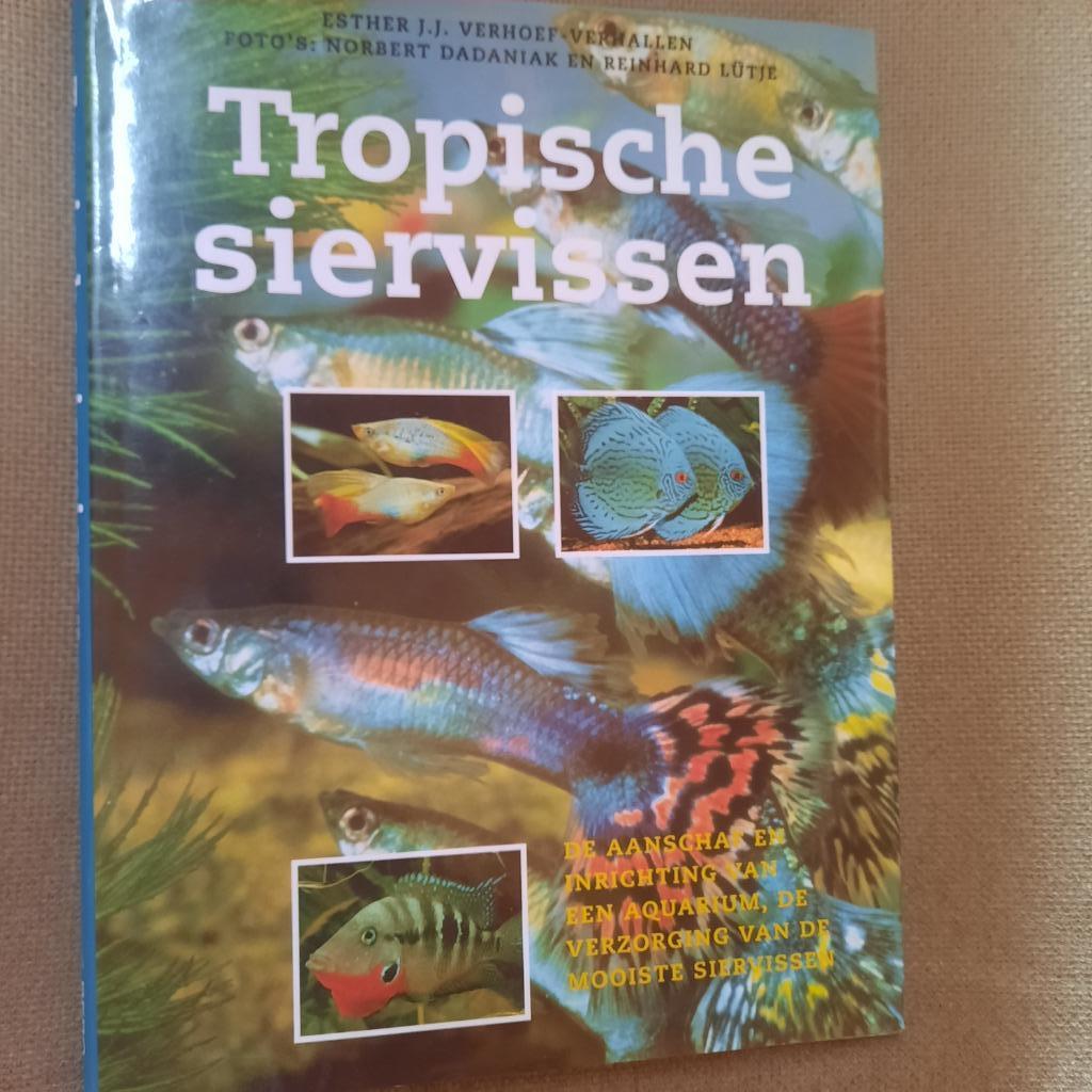 TROPISCHE SIERVISSEN - ESTHER J.J. VERHOEF -VERHALLEN, Boeken, Dieren en Huisdieren, Vissen, Ophalen of Verzenden