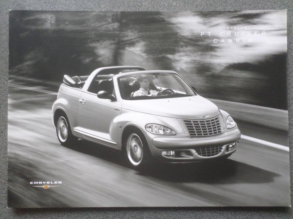 Chrysler PtCruiser Cabrio Brochure, Ophalen of Verzenden