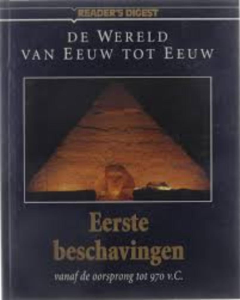 Eerste beschavingen | Reader's Digest 9064073422, Boeken, Ophalen of Verzenden, Zo goed als nieuw, Los deel, Overige onderwerpen