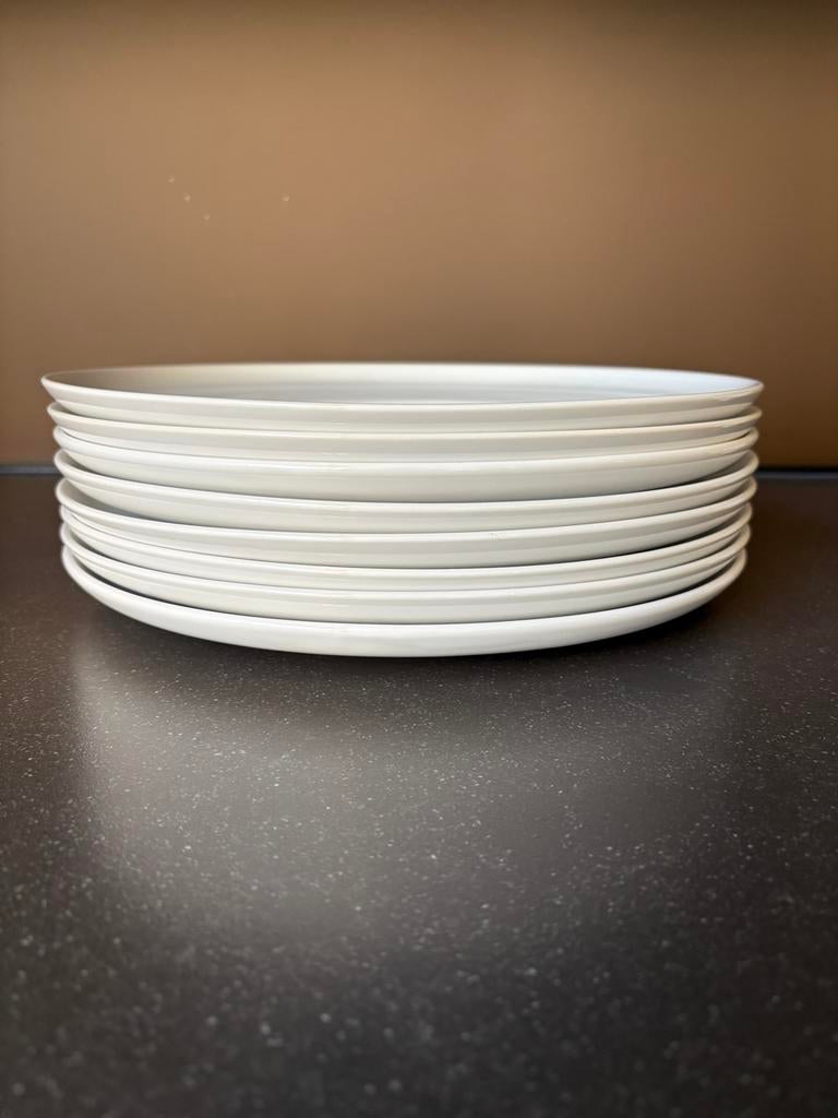8 grote borden 30 cm van ASA, Huis en Inrichting, Keuken | Servies, Ophalen, Keramiek, Zo goed als nieuw, Bord(en)