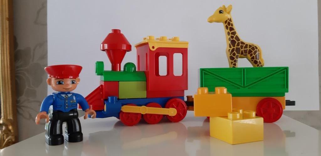 LEGO DUPLO 6144 TREIN, Ophalen of Verzenden, Zo goed als nieuw, Duplo