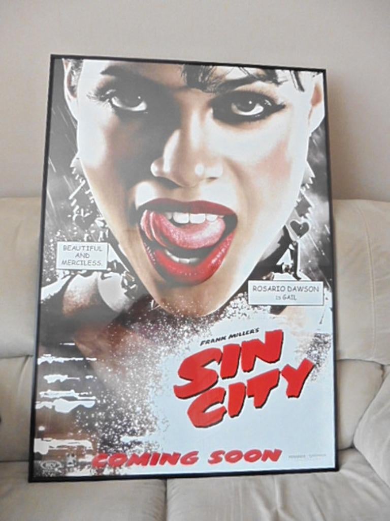 Exclusieve Filmposters (Sin City-Charlie's Angels), Ophalen, Zo goed als nieuw, Film, Poster