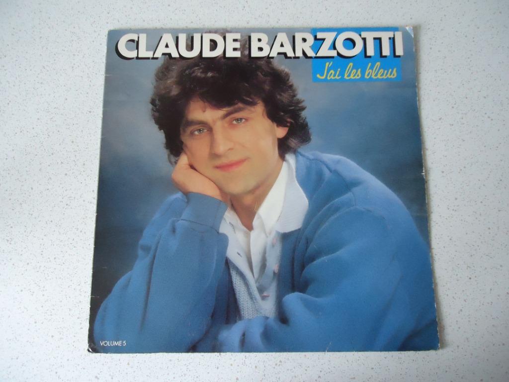 LP van "Claude Barzotti" J' Les Bleus anno 1987., Ophalen of Verzenden, Gebruikt, 12 inch
