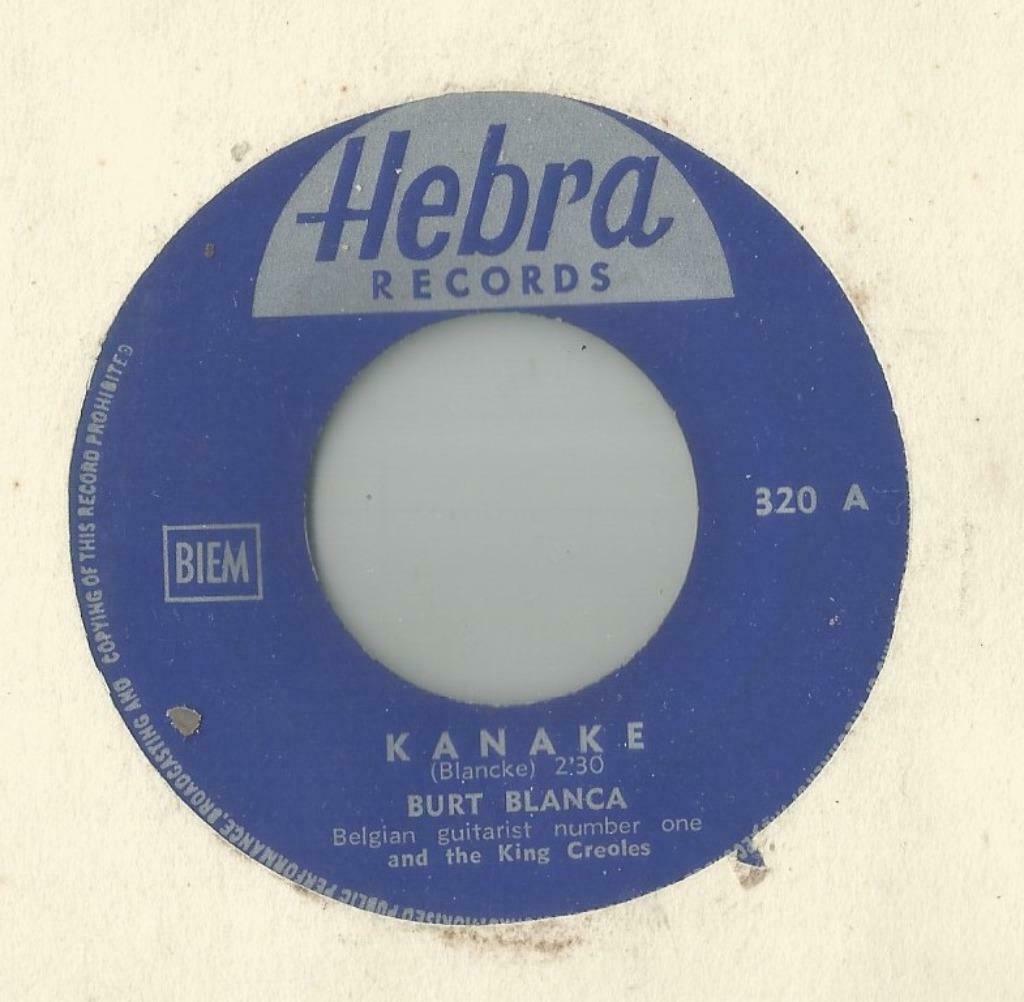Burt Blanca – Kanake / This diamond ring - Single, Enlèvement ou Envoi, Single, Utilisé, Pop