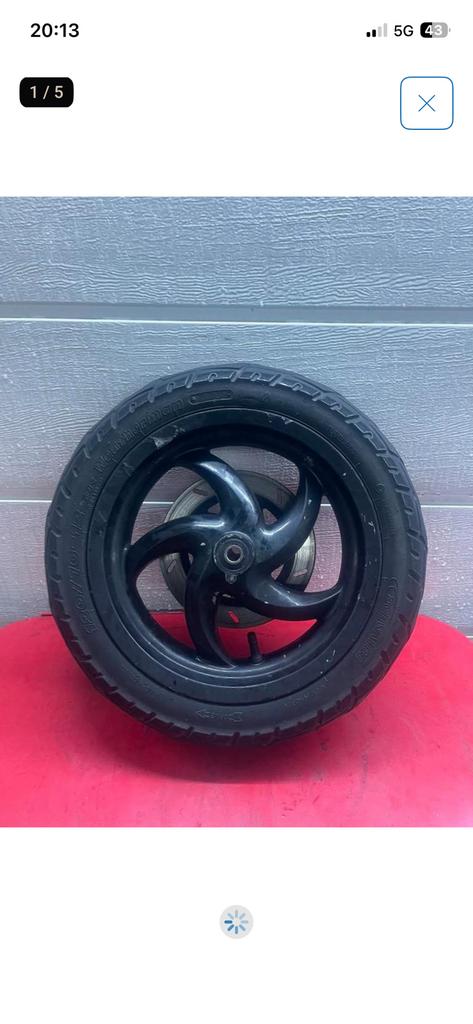 Gilera Runner - jante avant avec disque de frein, Envoi, Bloc