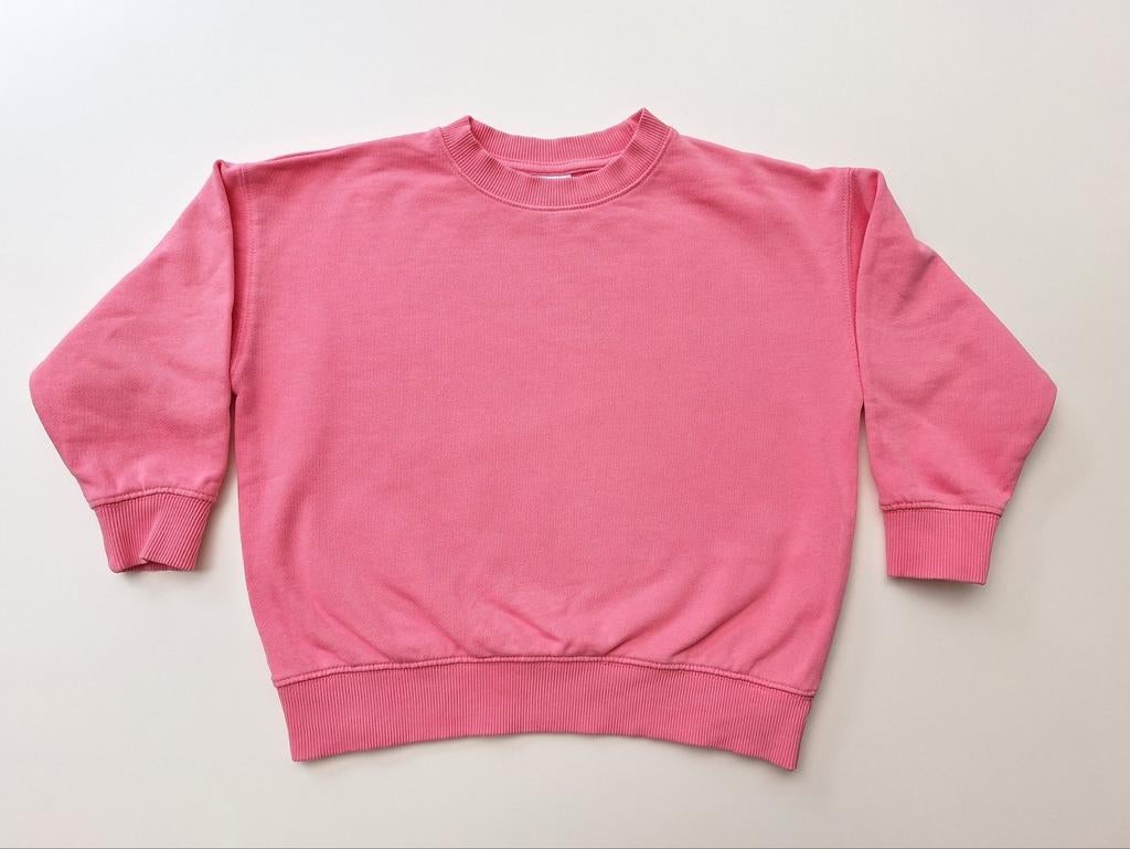 Fluoroze sweater van Zara - maat 6 tot 7 jaar, Gebruikt, Meisje, Trui of Vest, Ophalen of Verzenden