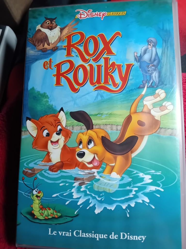 Cassette VHS Originale "Rox et Rouky", Tous les âges, Enlèvement ou Envoi, Utilisé, Autres genres