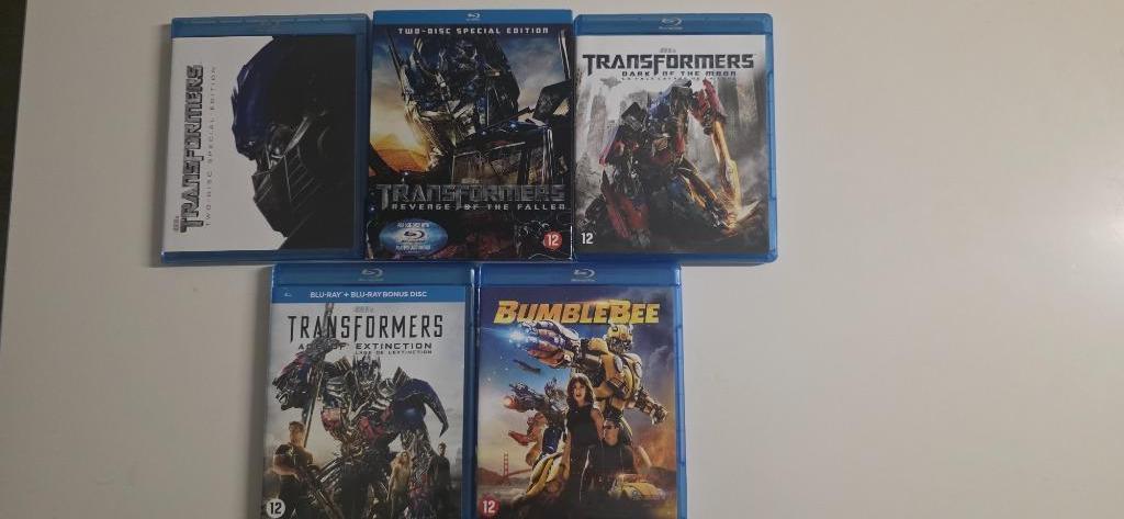 BR - Transformers 1-5 incl Bumblebee (aparte doosjes), Ophalen of Verzenden, Zo goed als nieuw, Actie