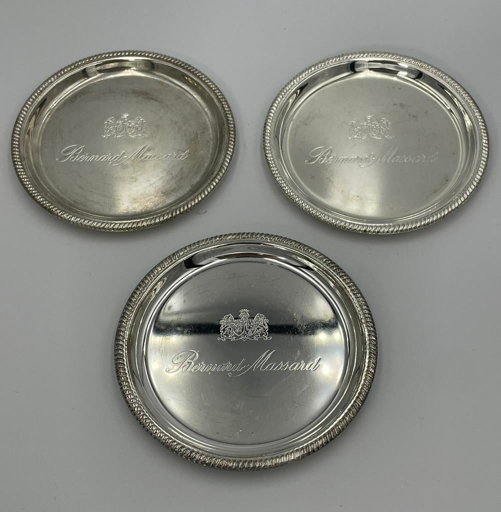 Bernard Massard ijsemmer in plastic en metalen onderleggers, Ophalen of Verzenden, Champagne