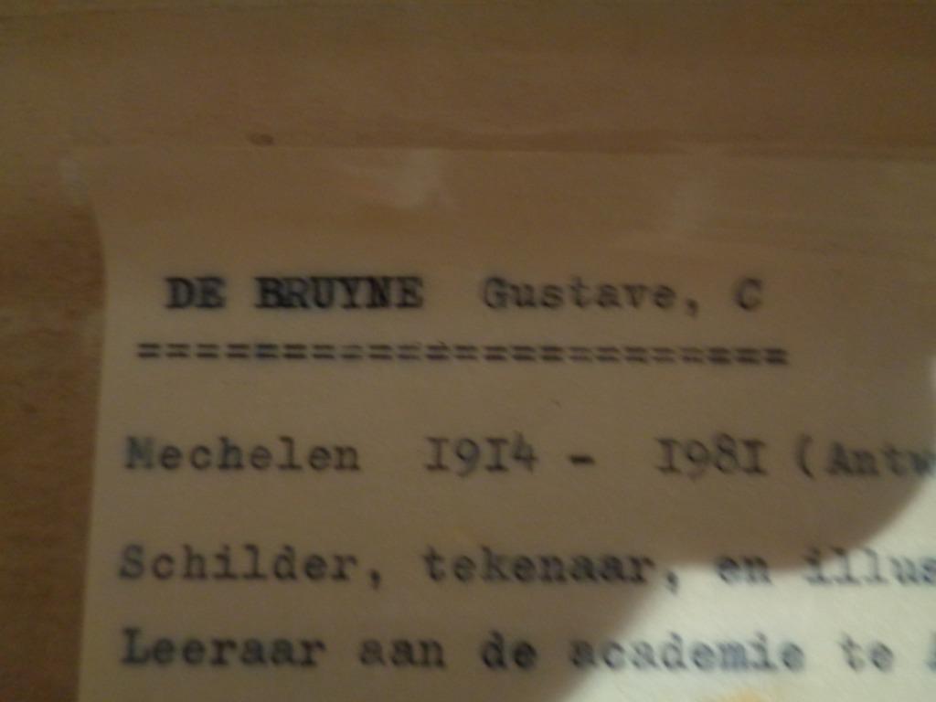 De Bruyne Gustaaf, Ophalen
