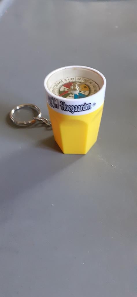 Porte clé hoegaarden boussole, Collections, Enlèvement ou Envoi, Comme neuf